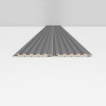 KÖZÉPSZÜRKE FALPANEL