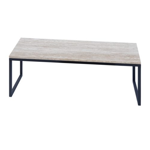 Travertin dohányzóasztal 