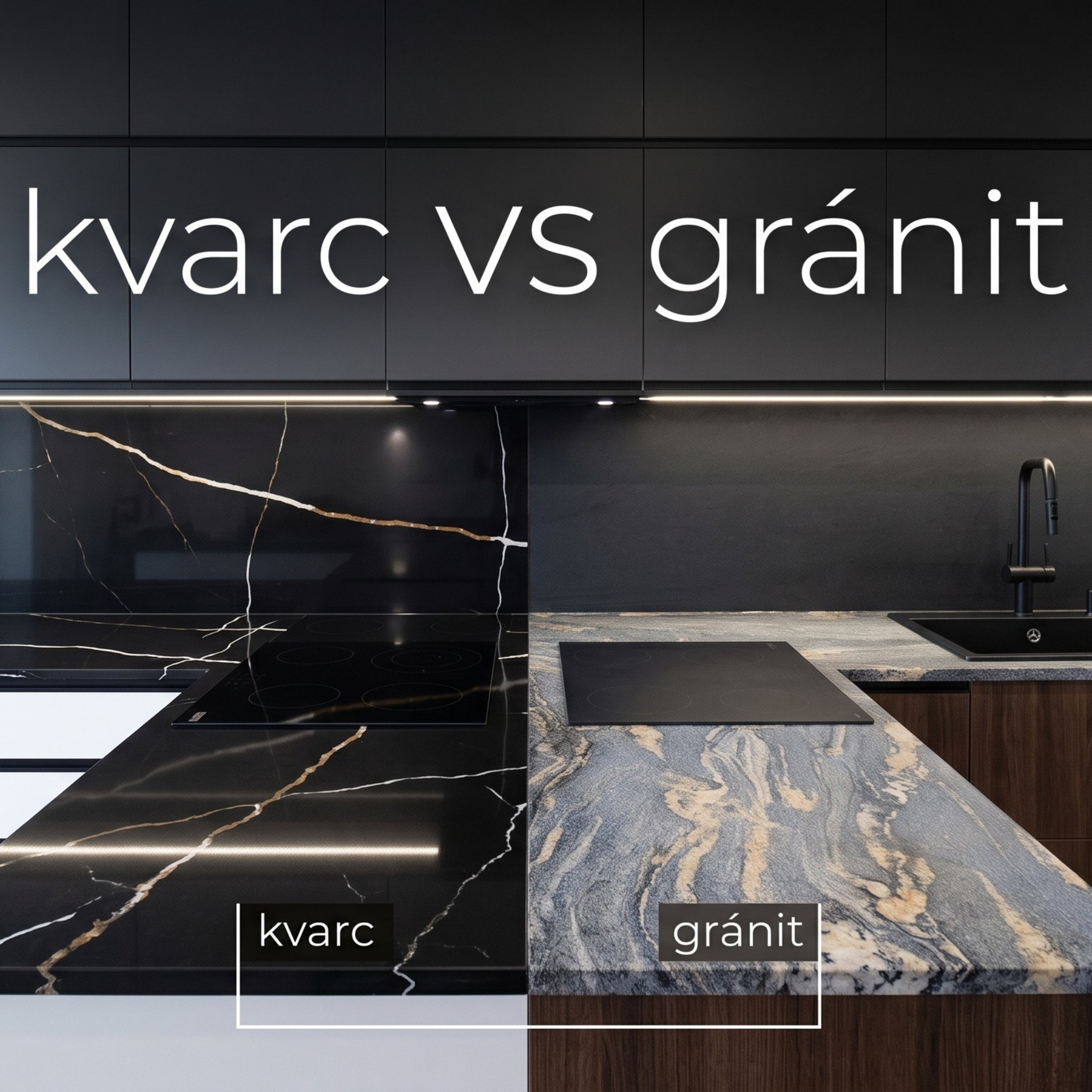 Kvarc VS gránit